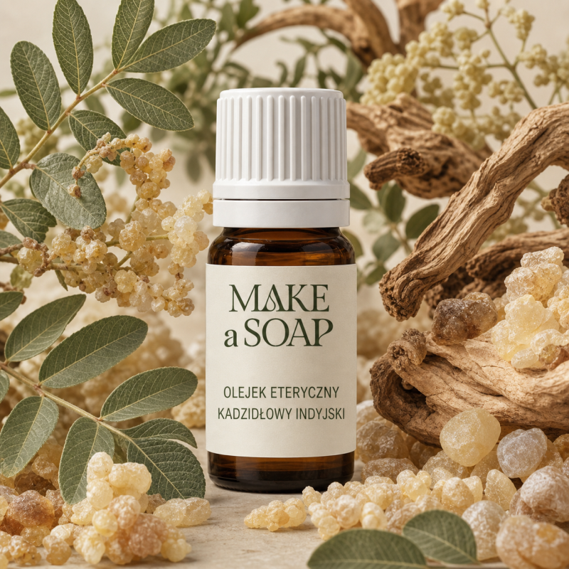Naturalny olejek eteryczny kadzidłowy indyjski Make a Soap – butelka produktu