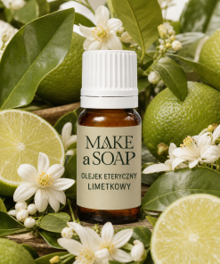 Naturalny olejek eteryczny limetkowy Make a Soap – butelka produktu