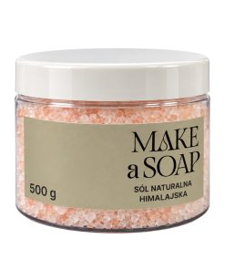 Różowa sól himalajska Make a Soap o granulacji 2–5 mm