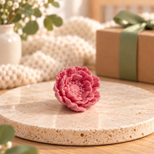 Forma silikonowa do mydeł – Kwiat Pink Blossom - obrazek 3