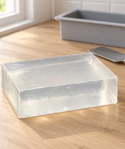 Baza mydlana glicerynowa przezroczysta z aloesem - obrazek 3