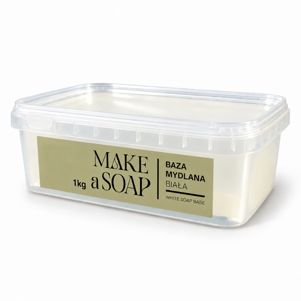 Baza mydlana glicerynowa biała