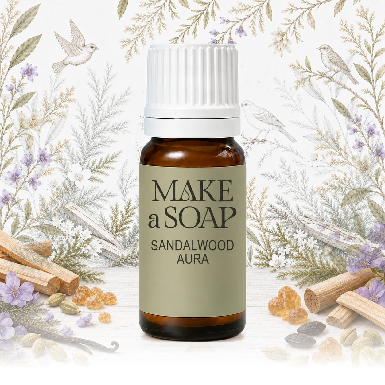 Sandalwood Aura – olejek zapachowy