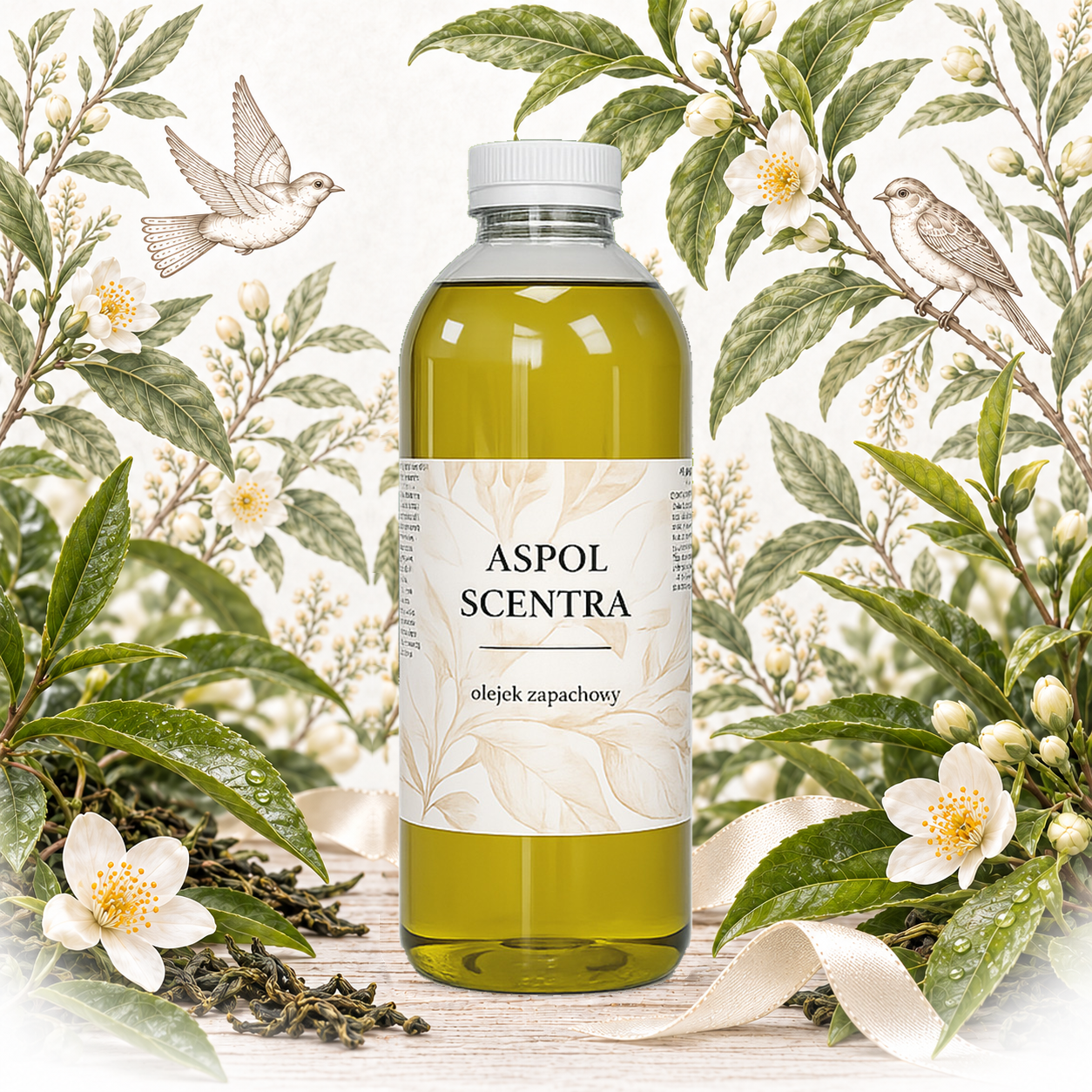 Green Tea – olejek zapachowy – zapach do mydeł stałych - obrazek 5