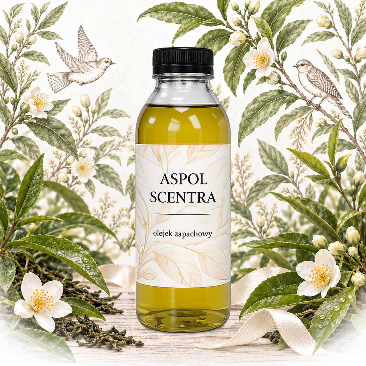 Green Tea – olejek zapachowy – zapach do mydeł stałych - obrazek 4