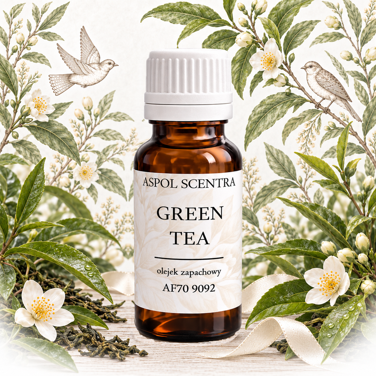 Green Tea – olejek zapachowy – zapach do mydeł stałych
