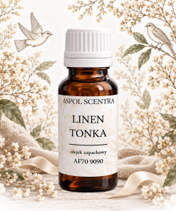 Linen Tonka – olejek zapachowy – zapach do mydeł stałych