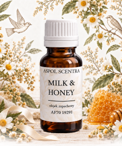 Milk & Honey – olejek zapachowy – zapach do mydeł stałych