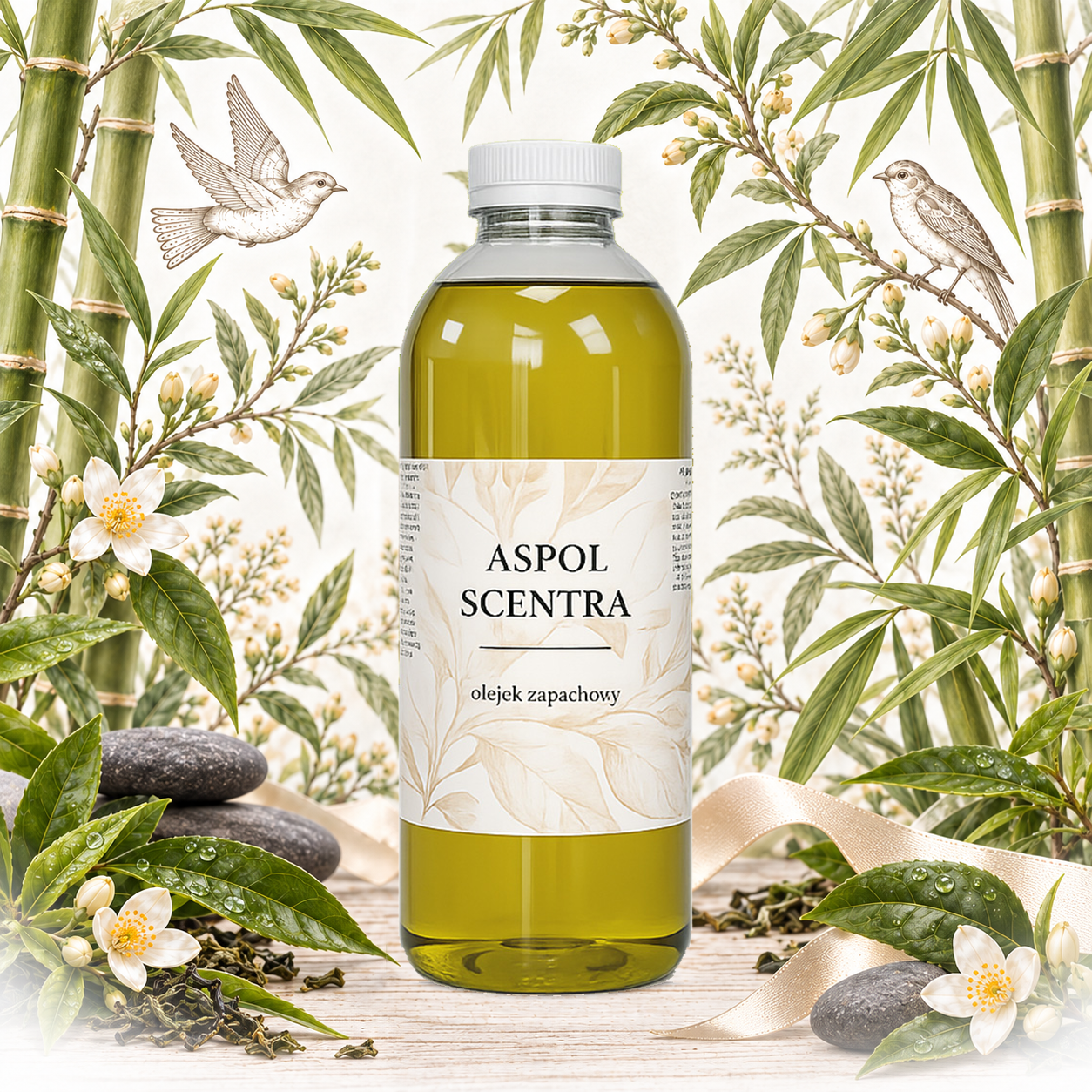 Green Tea & Bamboo – olejek zapachowy – zapach do mydeł stałych - obrazek 5