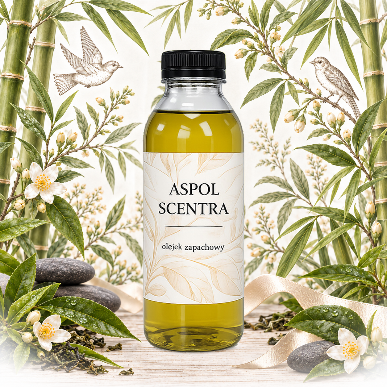Green Tea & Bamboo – olejek zapachowy – zapach do mydeł stałych - obrazek 4