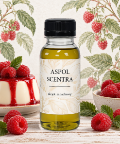Panna Cotta & Raspberry – olejek zapachowy – zapach do mydeł stałych - obrazek 3