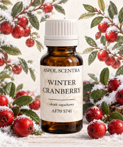Winter Cranberry – olejek zapachowy – zapach do mydeł stałych