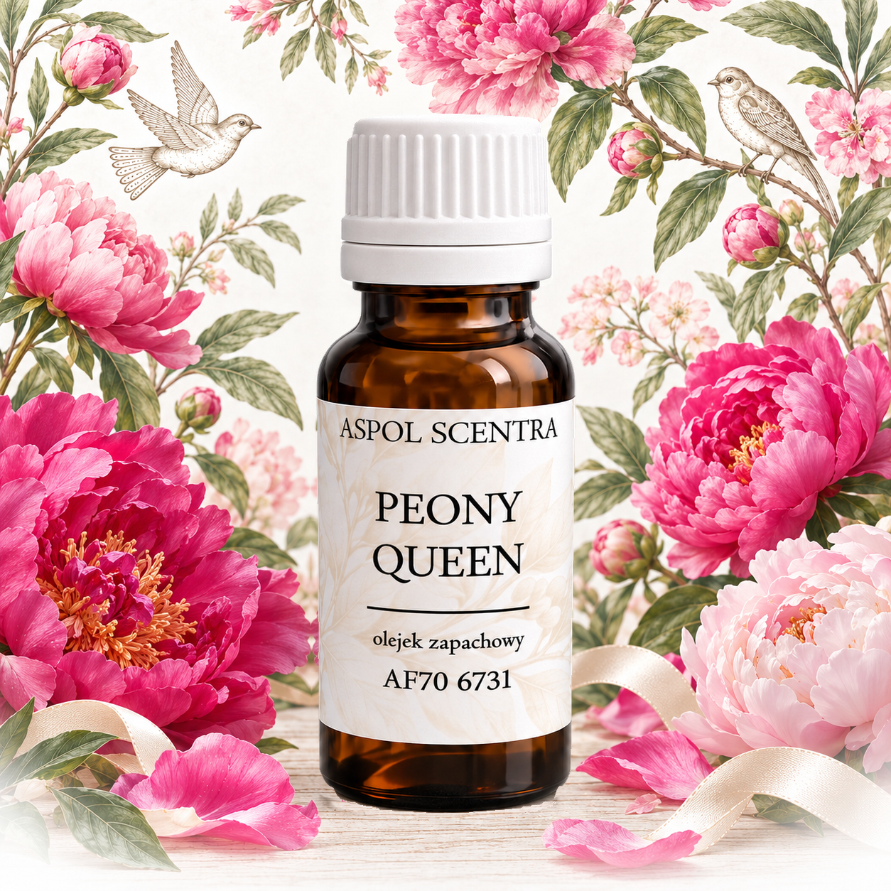 Peony Queen – olejek zapachowy – zapach do mydeł stałych